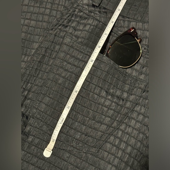 GEORGES RECH Vintage 1980s
Black Jacquard Grid Cigarette Pant - Picture 8 of 12